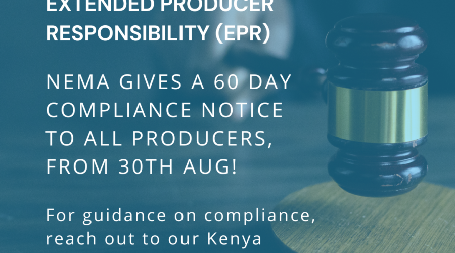 NEMA ISSUES A 60-DAY EPR COMPLIANCE NOTICE